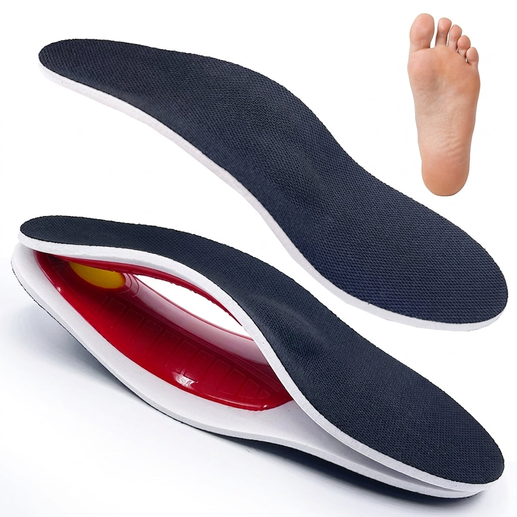 3D Orthopedic Arch Support Insoles for Foot Pain Relief